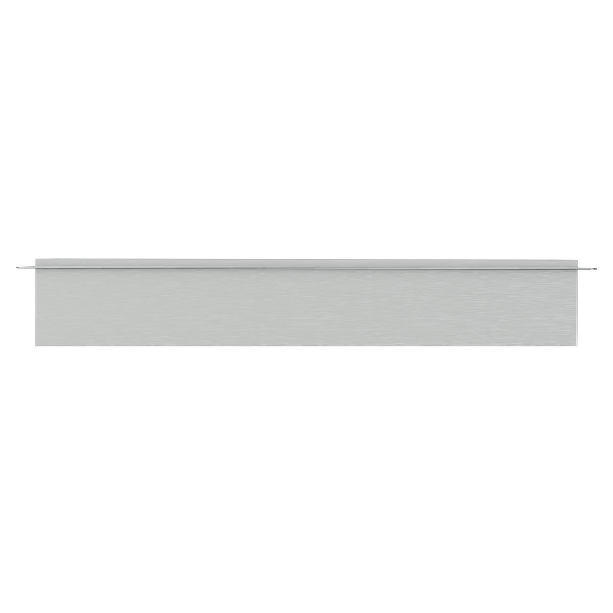 DUSCHNISCHE Silber 30/60 cm - Silberfarben, Metall (64/10/34cm) - LuxeBath