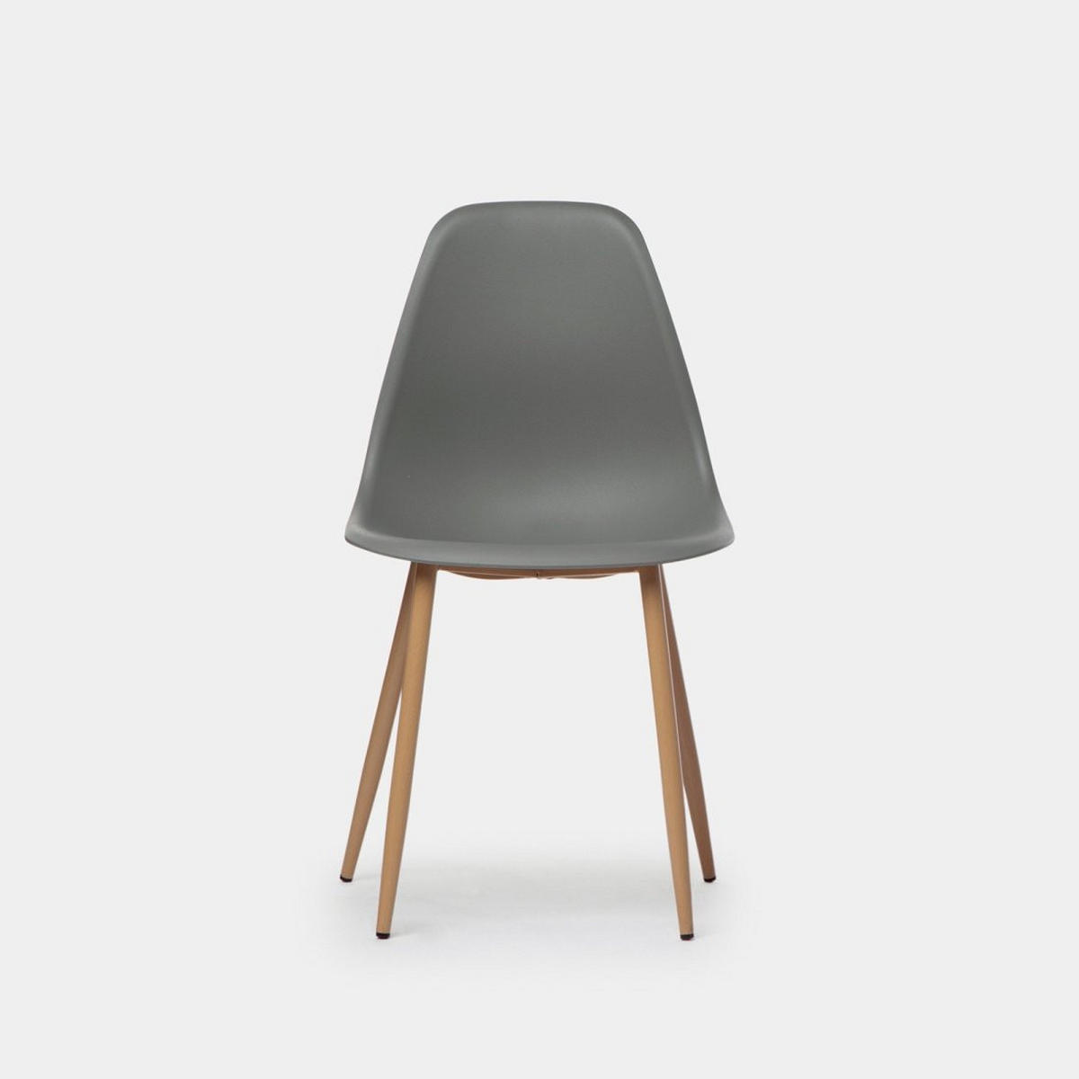 STUHL FÜR DRAUSSEN Nina Grau 45 cm x 80 cm - Grau, Kunststoff (45/80/53cm) - Klast Home