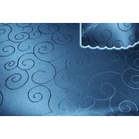 TISCHDECKE 110/180 cm Ornamente Königsblau - Blau, Textil (110/180cm) - TiborTex