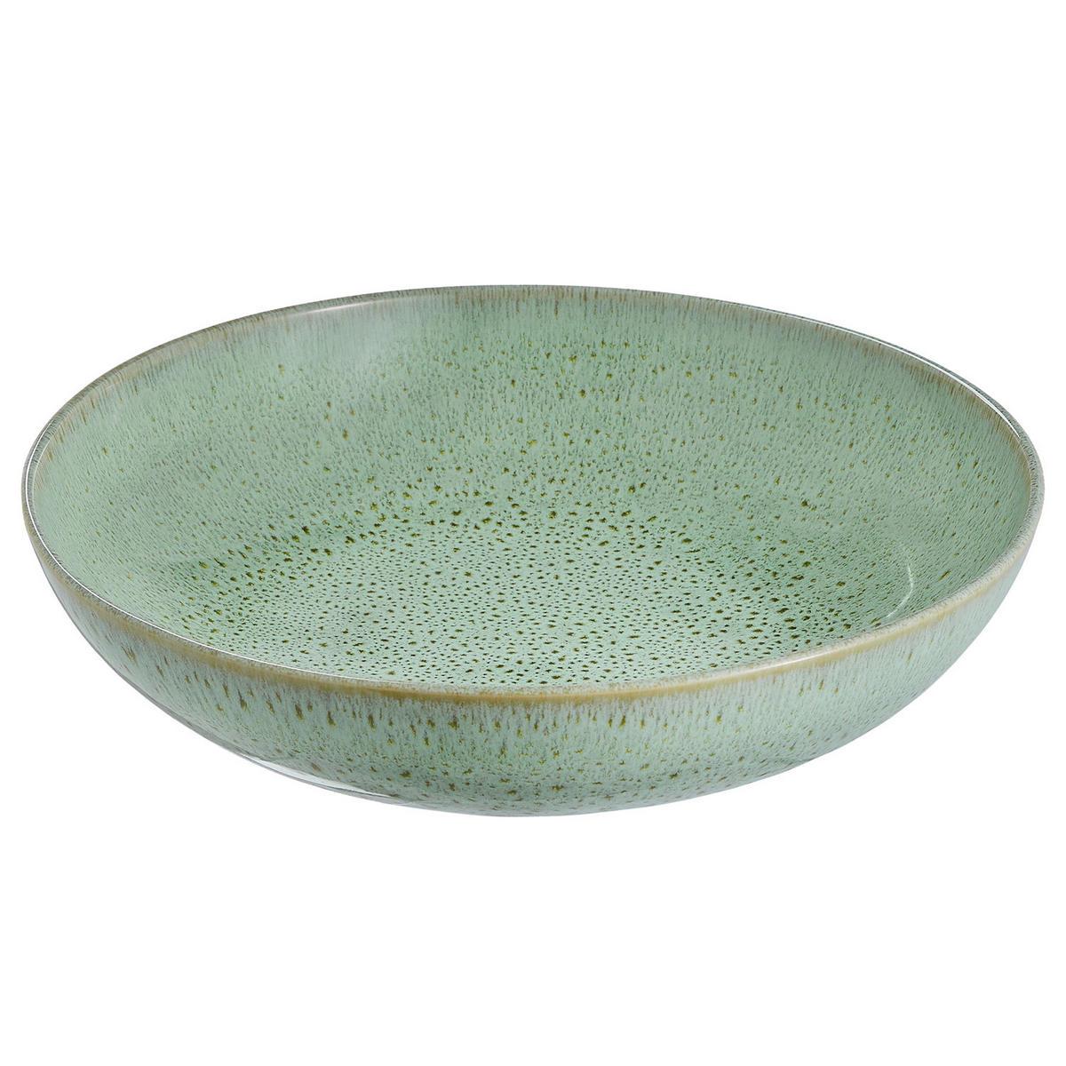 SALATSCHALE Tavira 1,9L - Grün, Keramik (30/30/8cm) - Butlers