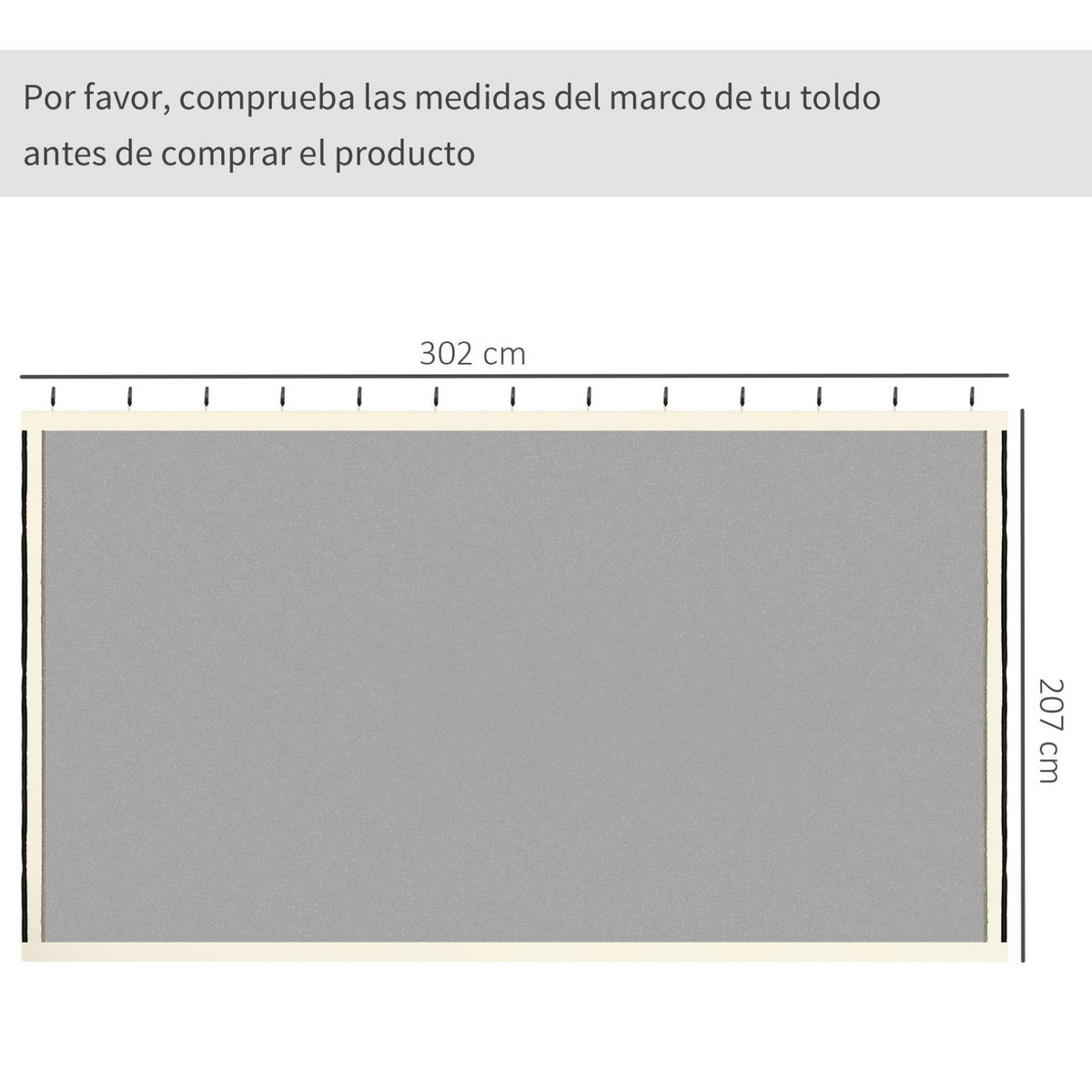 PAVILLONS aus Polyester 3x3 m in Schwarz mit Reißverschluss - Schwarz, Textil (207/1/302cm) - Modfu