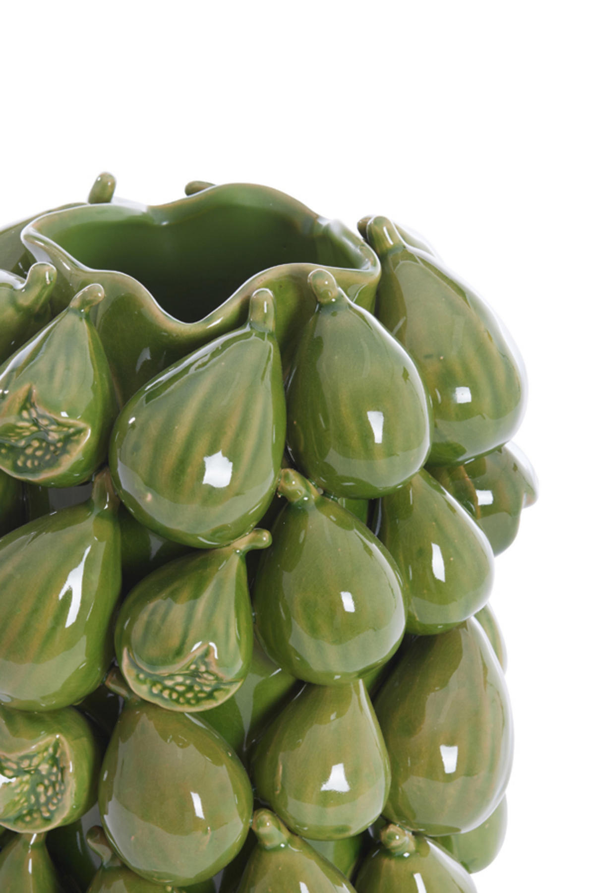 VASE Natalia Grün Ø23,5/32,5 cm - Grün, Keramik (32.5cm) - Light & Living