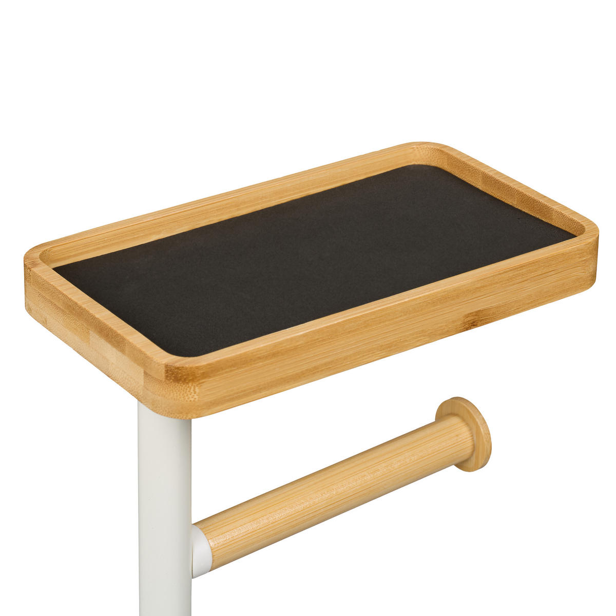 WC-GARNITUR - Weiß, Holz/Kunststoff (30/65/20cm) - Relaxdays