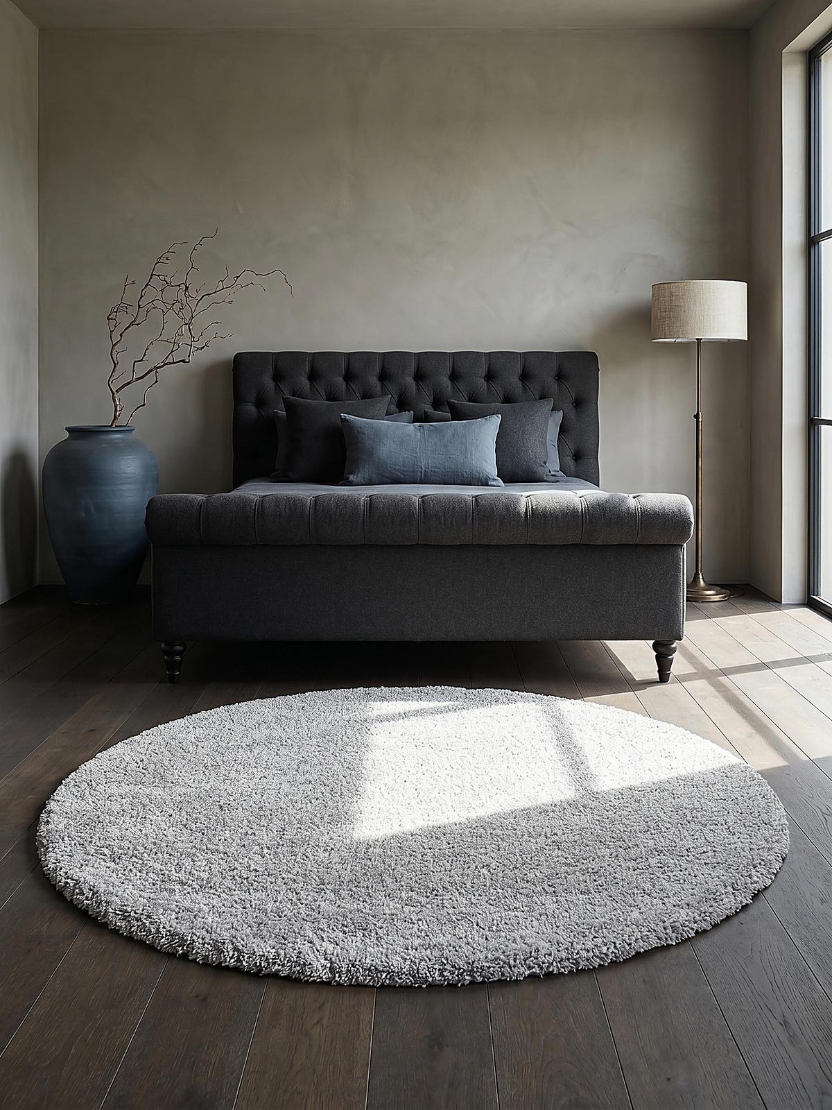 TEPPICH Hochflor Shaggy-Design, teddyweich LYNE, Grau 160x230 cm - Grau, Textil (230/160cm) - KADIMA DESIGN