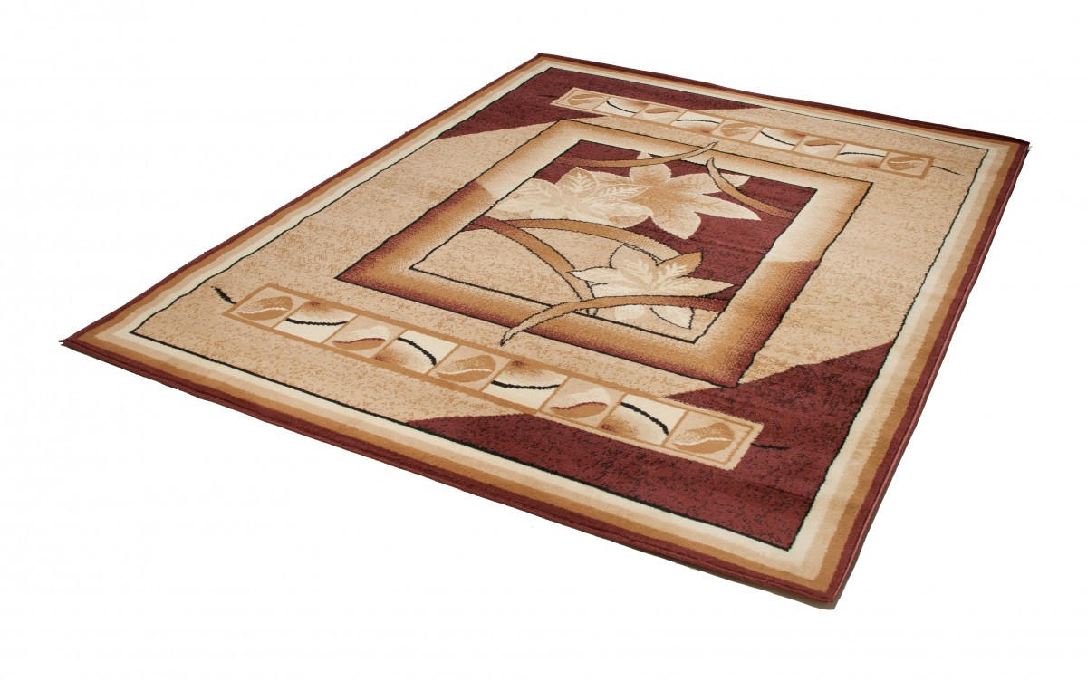 TEPPICH ATLAS Beige Dunkelbraun 130/190 cm - Beige/Dunkelbraun, Textil (130/190cm) - Tapiso