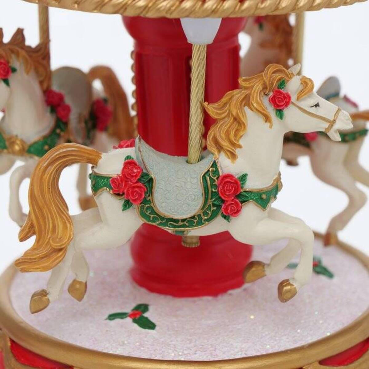 WEIHNACHTSMUSIKDOSE Jolyna 17 cm - Multicolor, Kunststoff (10/17/10cm) - Boltze Home