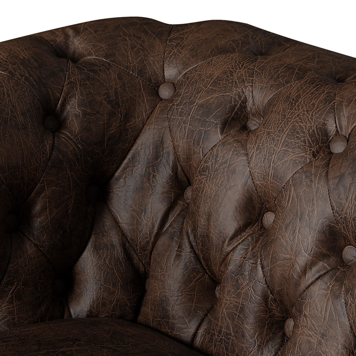 SESSEL - Dunkelbraun, Holz/Birkenholz (104/72/86cm) - home24