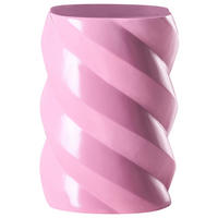 BEISTELLTISCH Rosa Ronta - Pink, Keramik/Kunststoff (29/29/40cm) - Beliani