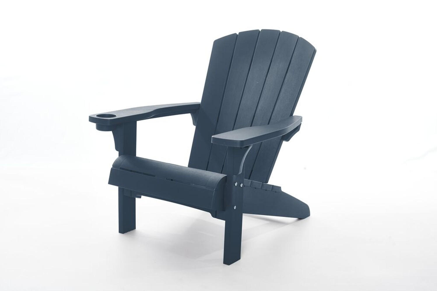 GARTENSTUHL Adirondack Alpine - Dunkelblau, Kunststoff (80/96.5/81cm) - Keter