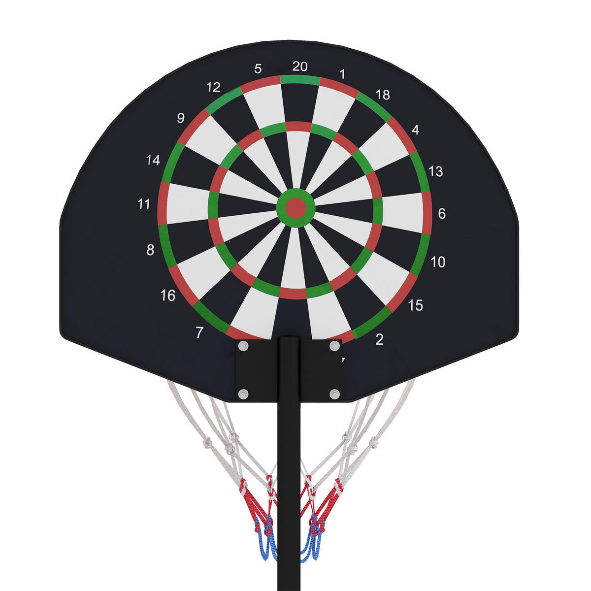 BASKETBALLKORB - Braun, Metall (38/38cm) - SPORTNOW