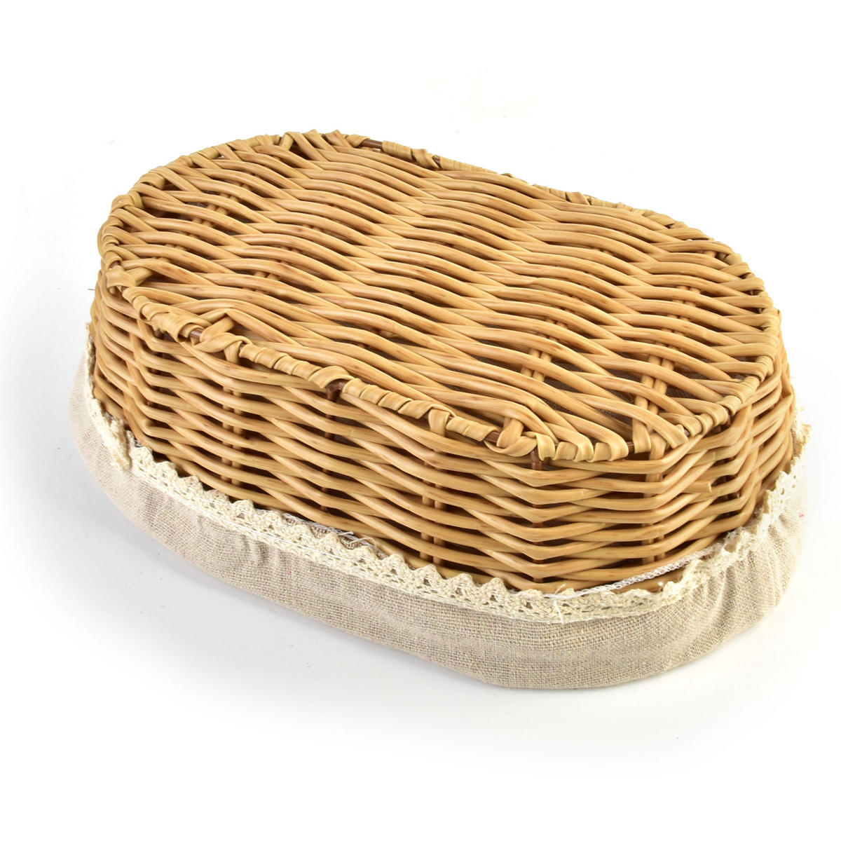 BESTECKKORB Sino Beige 28.5/20/10 cm Holz - Beige, Holzwerkstoff (20/10/28.5cm) - Mondex