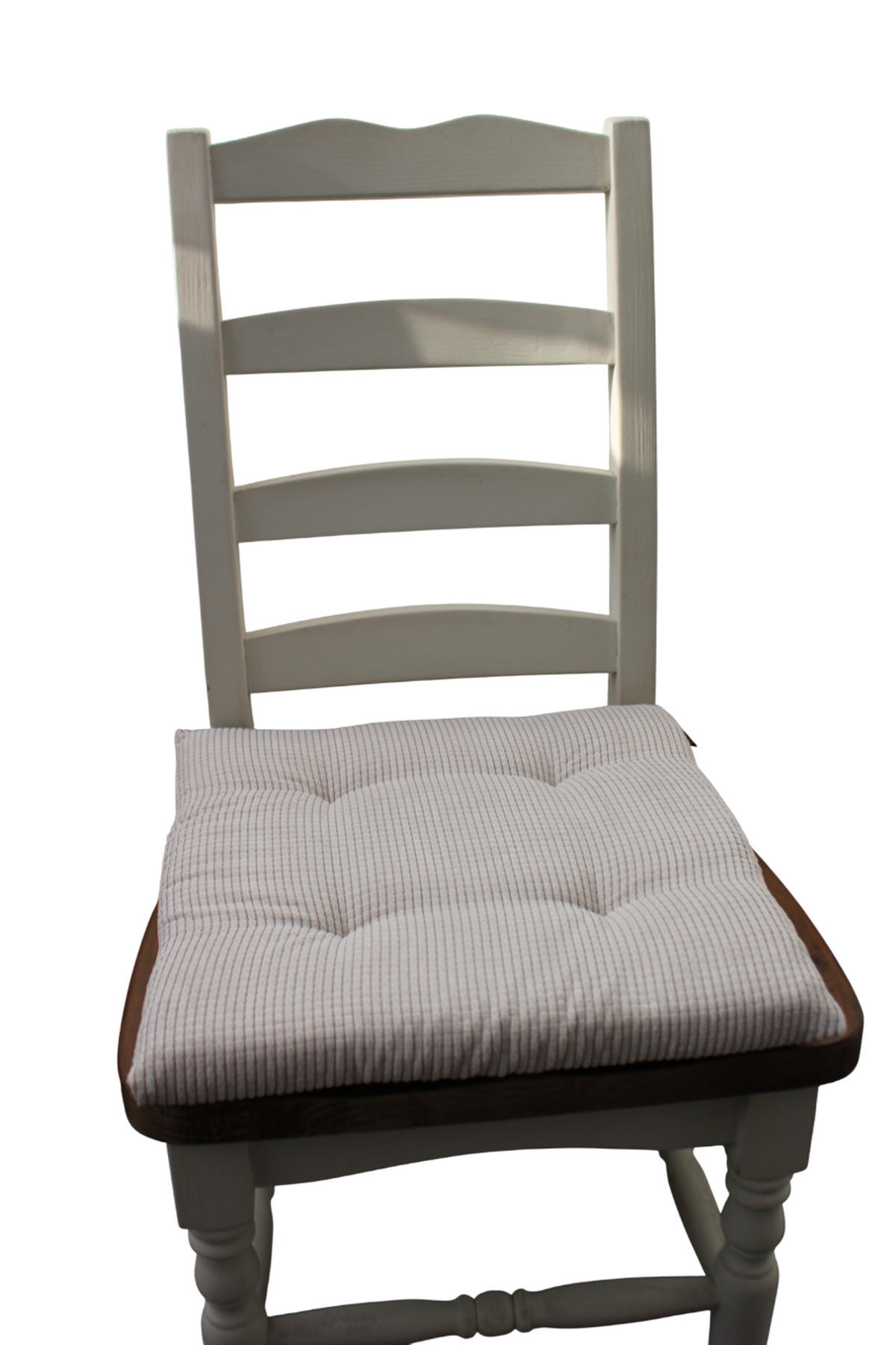 STUHLKISSEN 2er Set New Wave - Naturfarben, Textil (40/40/4cm) - Yve! decoration