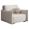 SCHLAFSOFA Viva Glov I - Creme/Naturfarben, Holz/Textil (104/85/98cm) - MIRJAN24