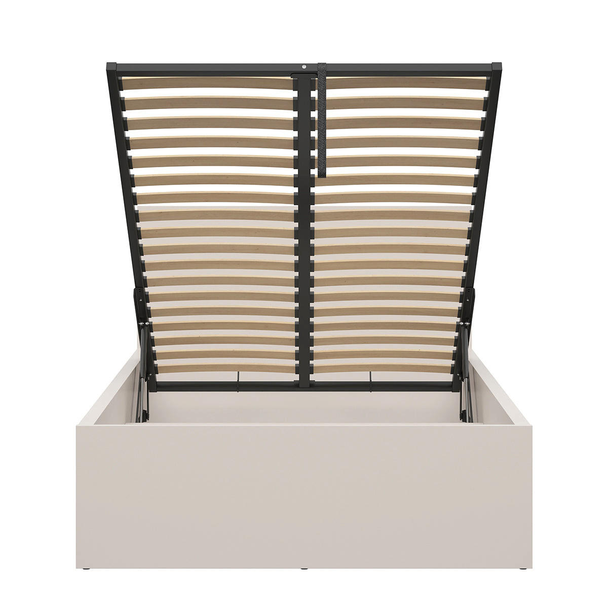 BOXSPRING POSTELJA 120/200 Edwin Kašmir - bež, leseni material (120/200cm) - Petits-meubles
