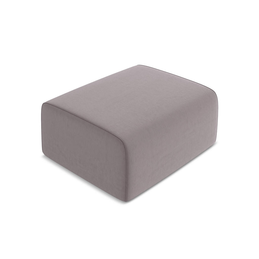 Thumbnail - Makamii Pouf, Flieder, Textil, 1-Sitzer, Füllung: Schaumstoff, 90x80x60 cm, Made in EU, Wohnzimmer, Hocker, Sitzhocker