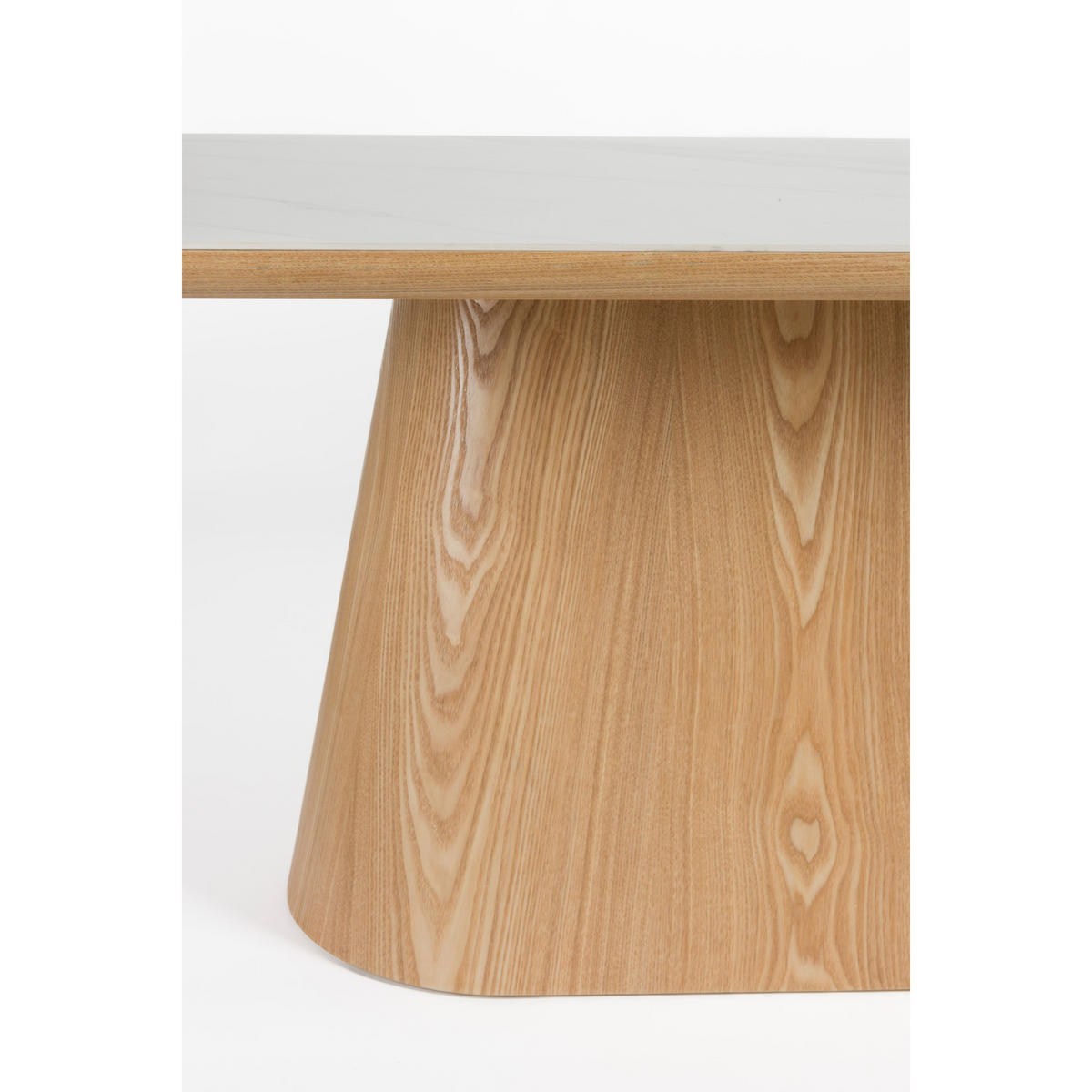 ESSTISCH - Klares Holz - Eschefarben, Holz (200/90/77cm) - Drawer