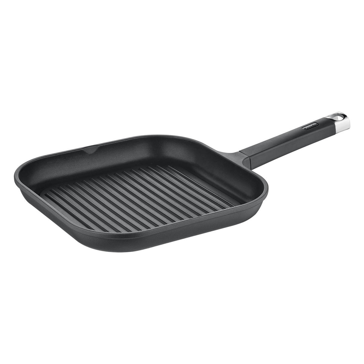GRILLPFANNE Edition 100, Aluguss, Schwarz, 28 x 28 cm - Schwarz, Metall (53/53/6cm) - Berndes