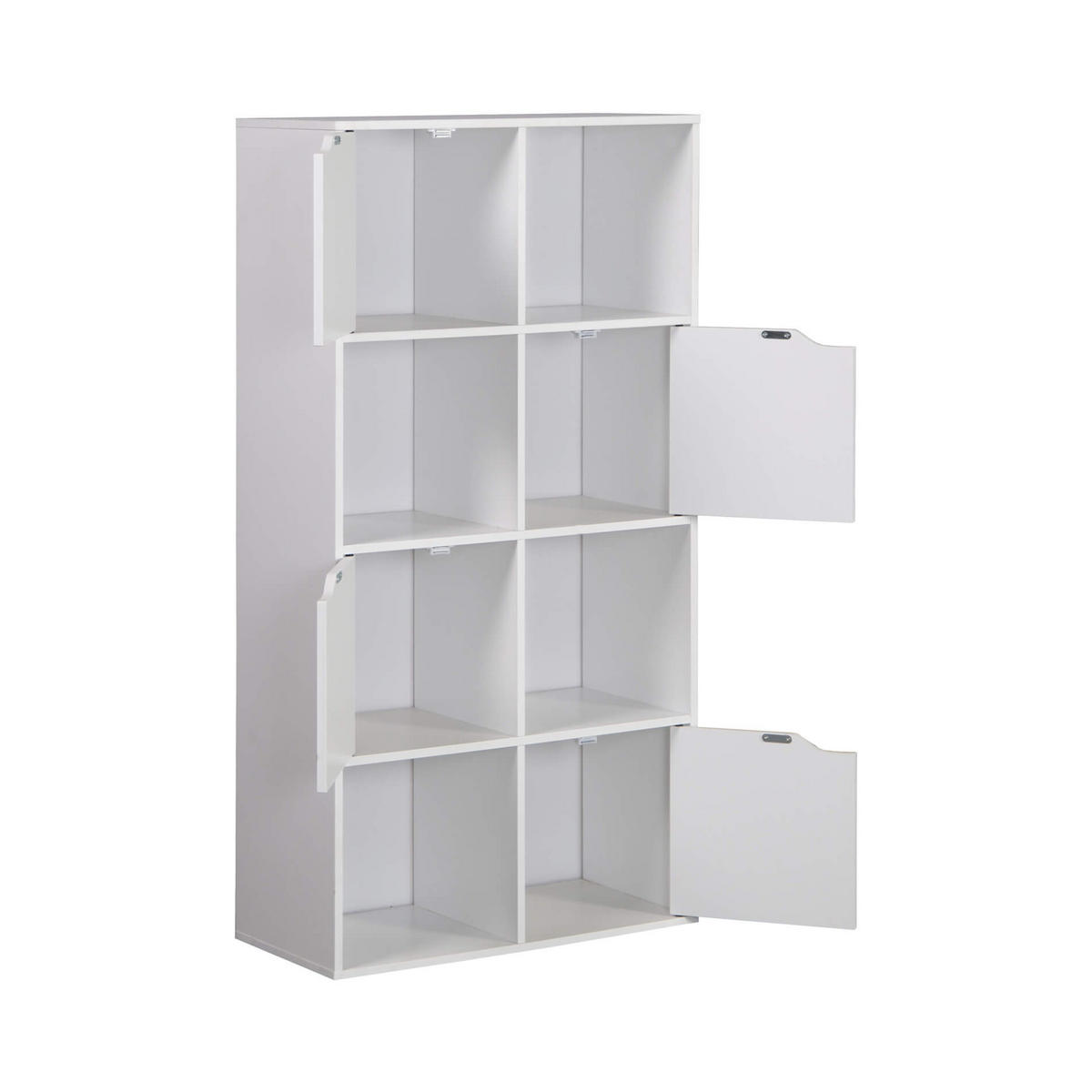 BÜCHERREGAL Weiß 29/60/119 cm - Weiß, Holzwerkstoff (60/119/29cm) - Mobili Rebecca