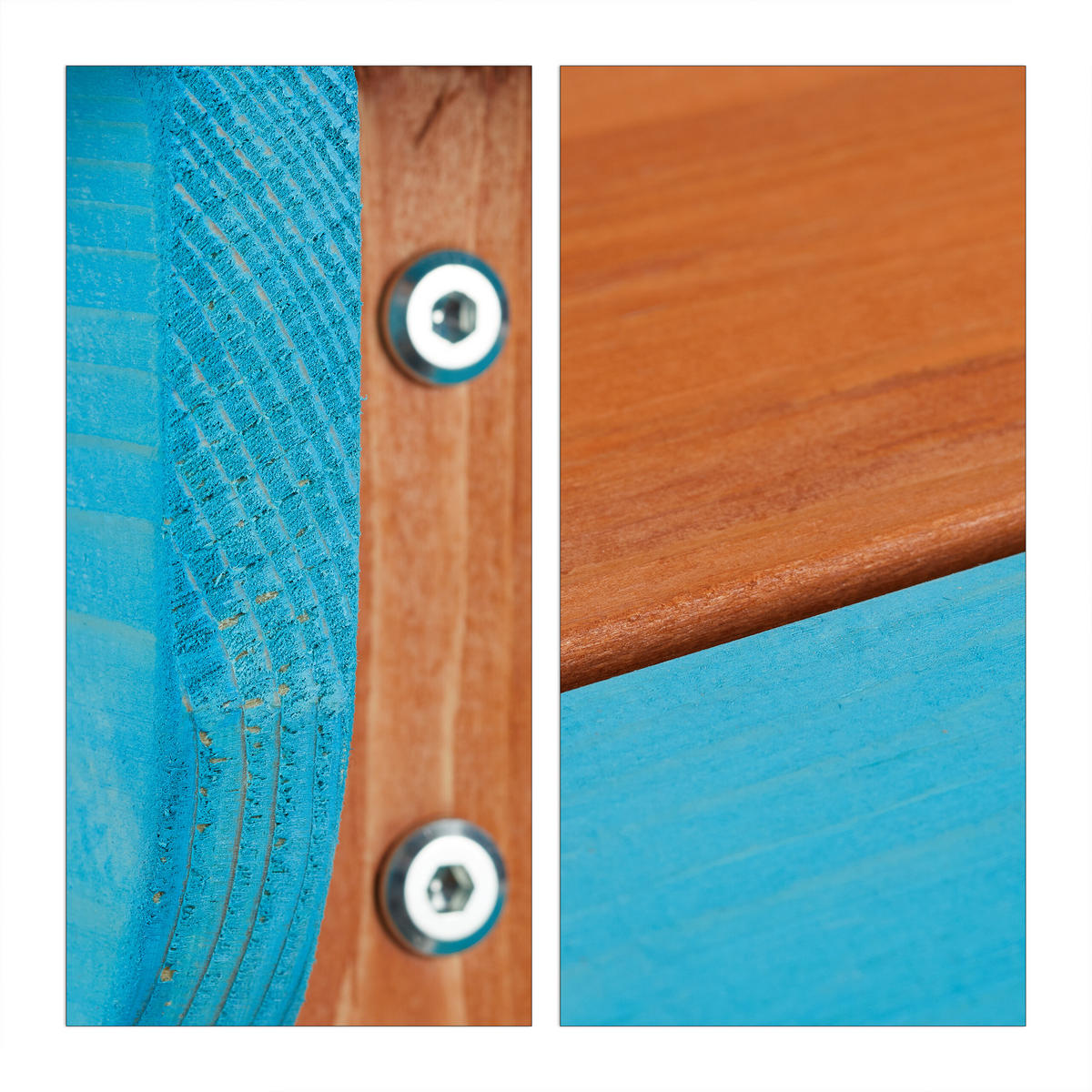 KINDERSITZGRUPPE - Multicolor, Holz/Textil - Relaxdays
