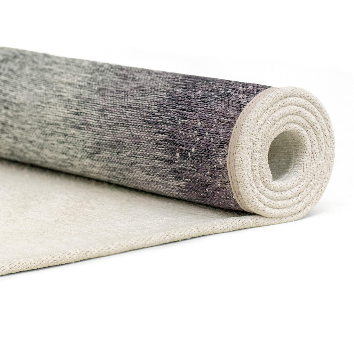 PREPROGA Drop Purple Smoke 140/200 cm - lila, umetna masa/tekstil (140/200cm) - Louis De Poortere