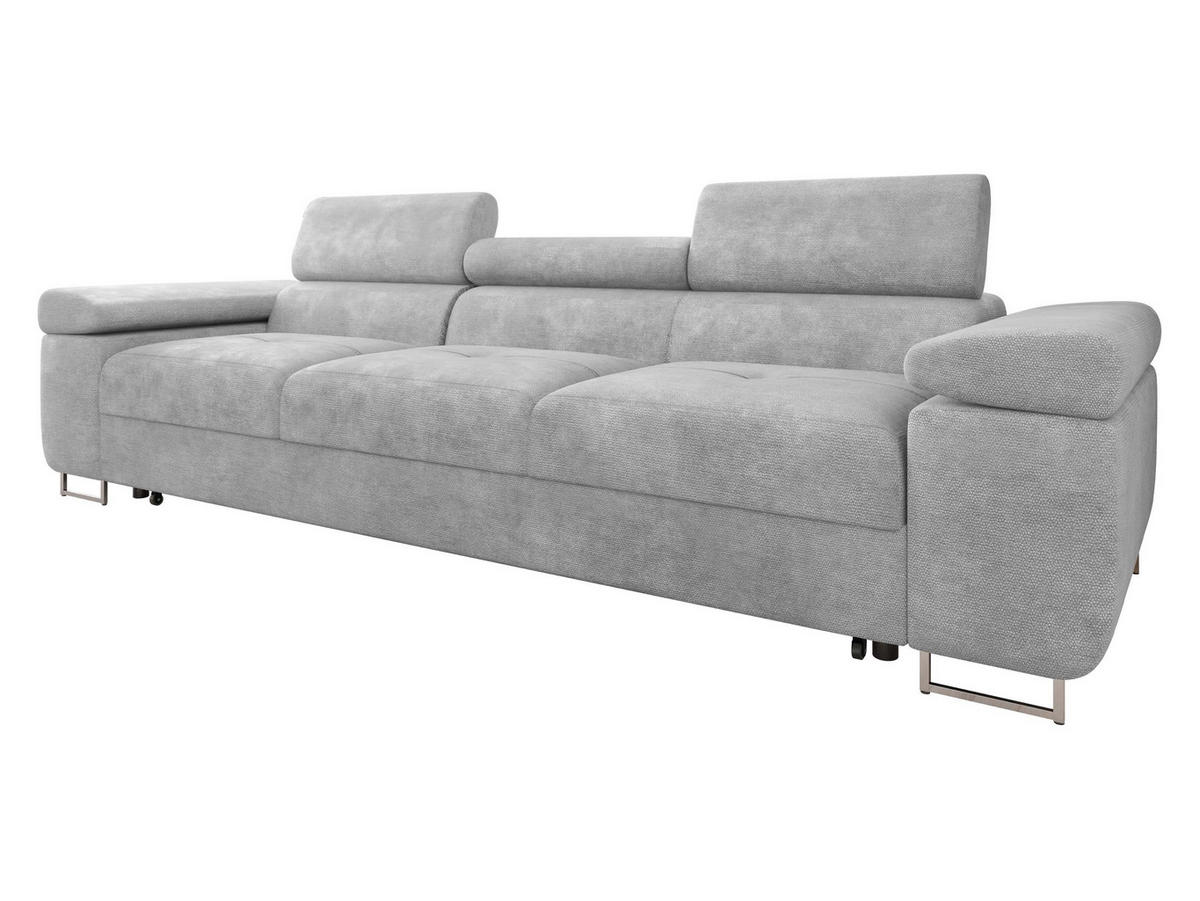 SCHLAFSOFA Torezio 3 Bis - Greige, Holz/Textil (263/90/102cm) - MIRJAN24