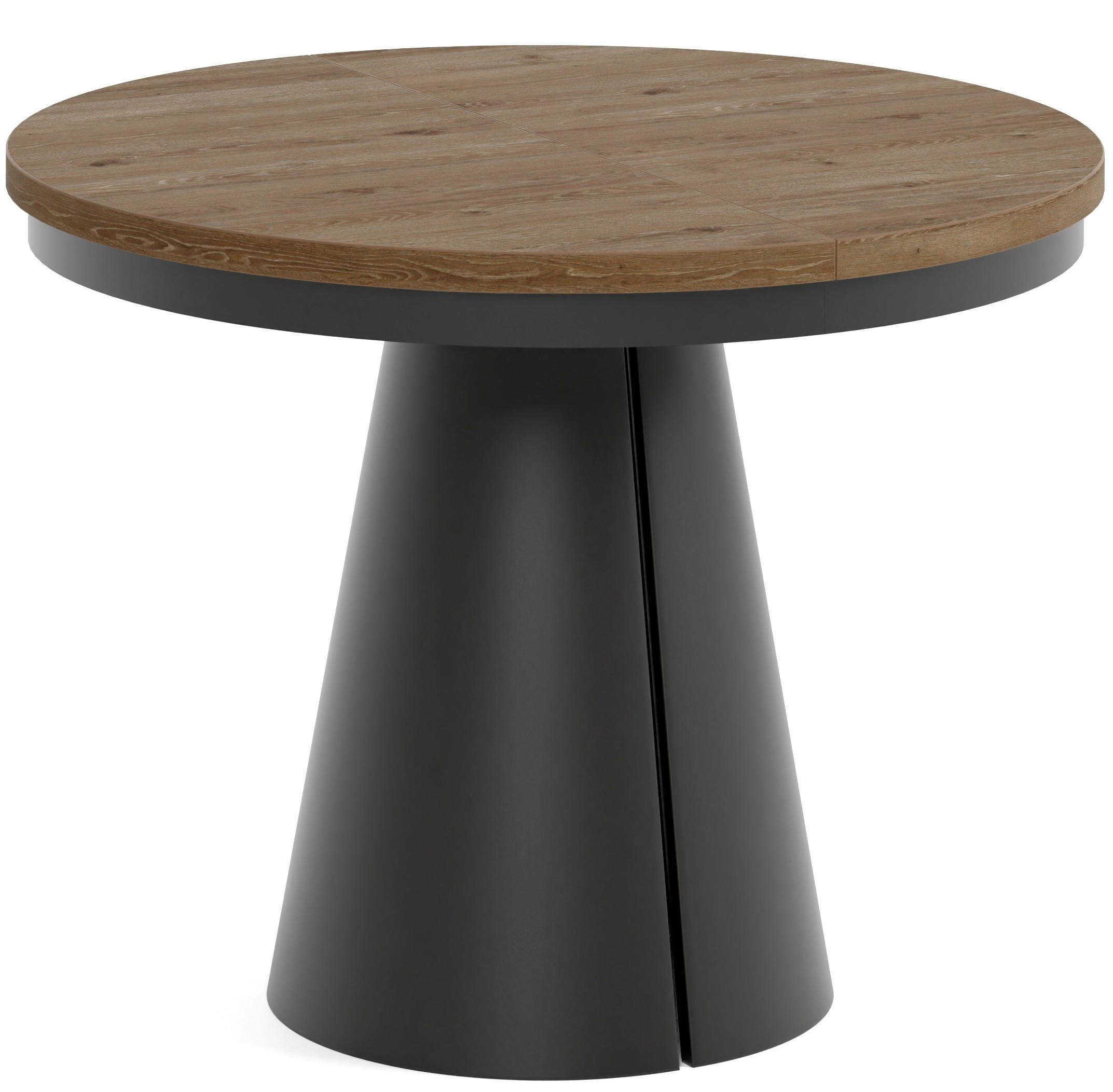 TISCH Schwarz ALMA Ausziehbar 100/176 cm - Schwarz, Holzwerkstoff (2/100/76cm) - Sepro Meble