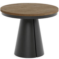 TISCH Schwarz ALMA Ausziehbar 100/176 cm - Schwarz, Holzwerkstoff (2/100/76cm) - Sepro Meble