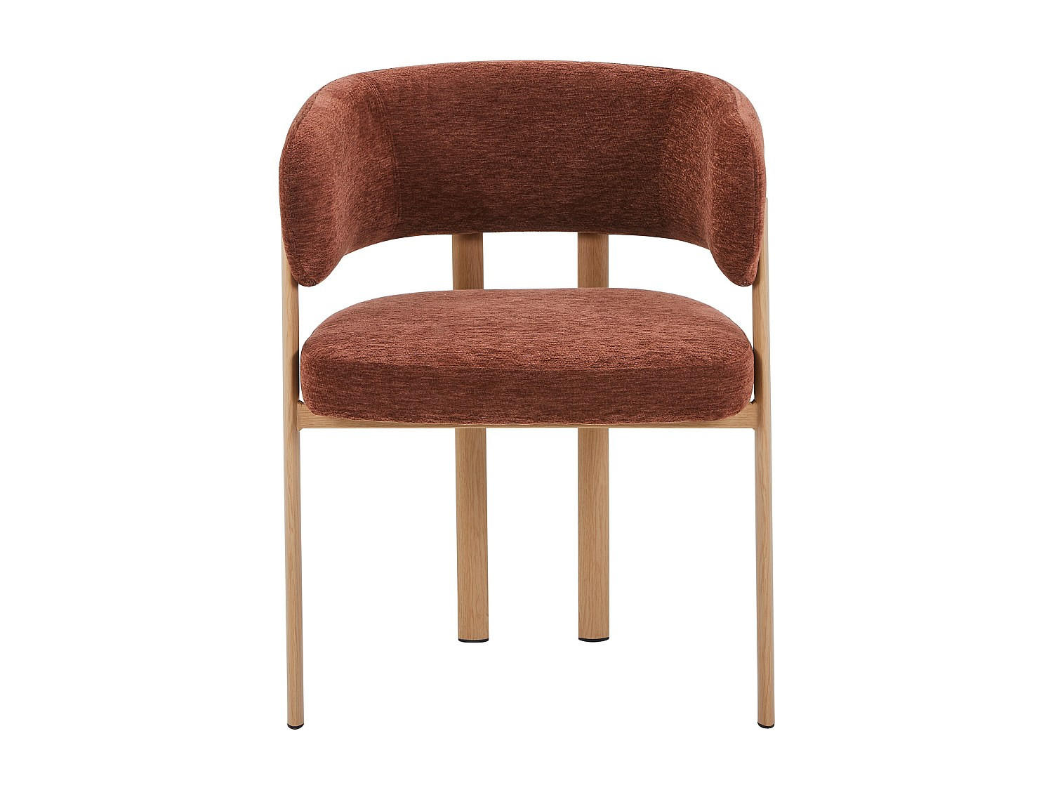 Vente-Unique Stuhl Braun 59x75.5x56.5 cm