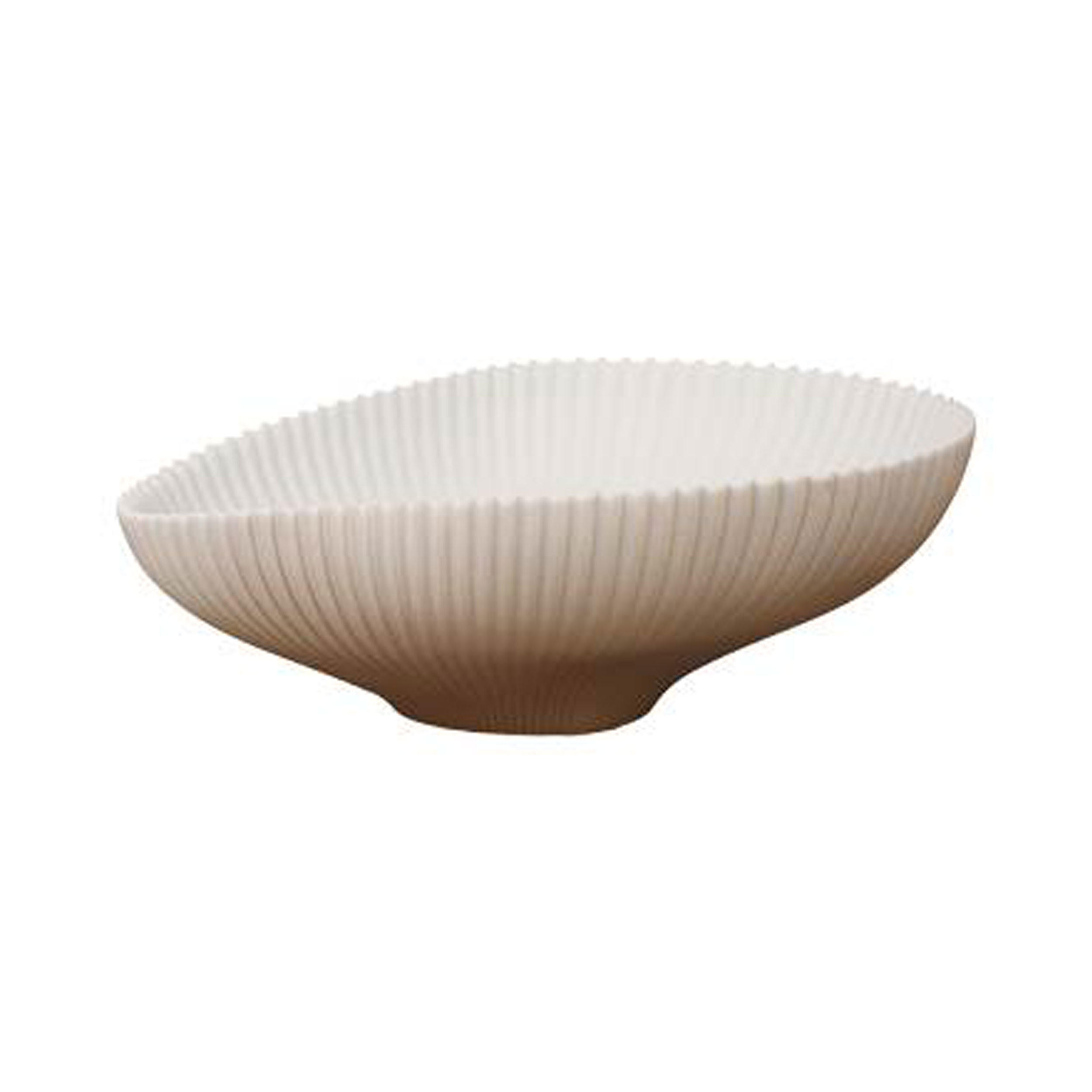 KÜNSTLERSCHALE Studio 8 - Raindrop Powder, Biskuitporzellan, sand - Beige, Keramik (5.5cm) - Goebel
