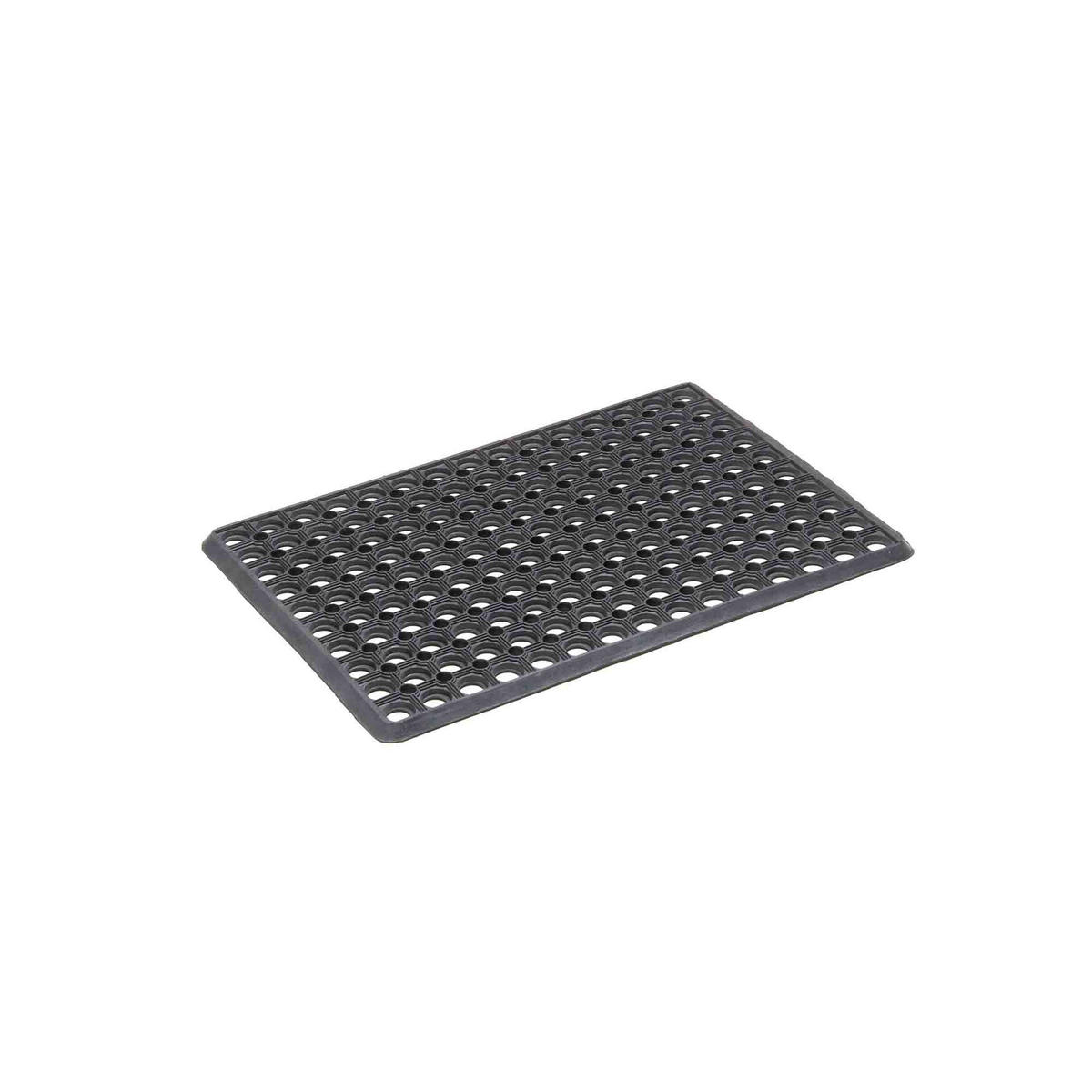 FUSSMATTE OUTDOOR PROFIL - Schwarz, Textil (40/60cm) - Astra
