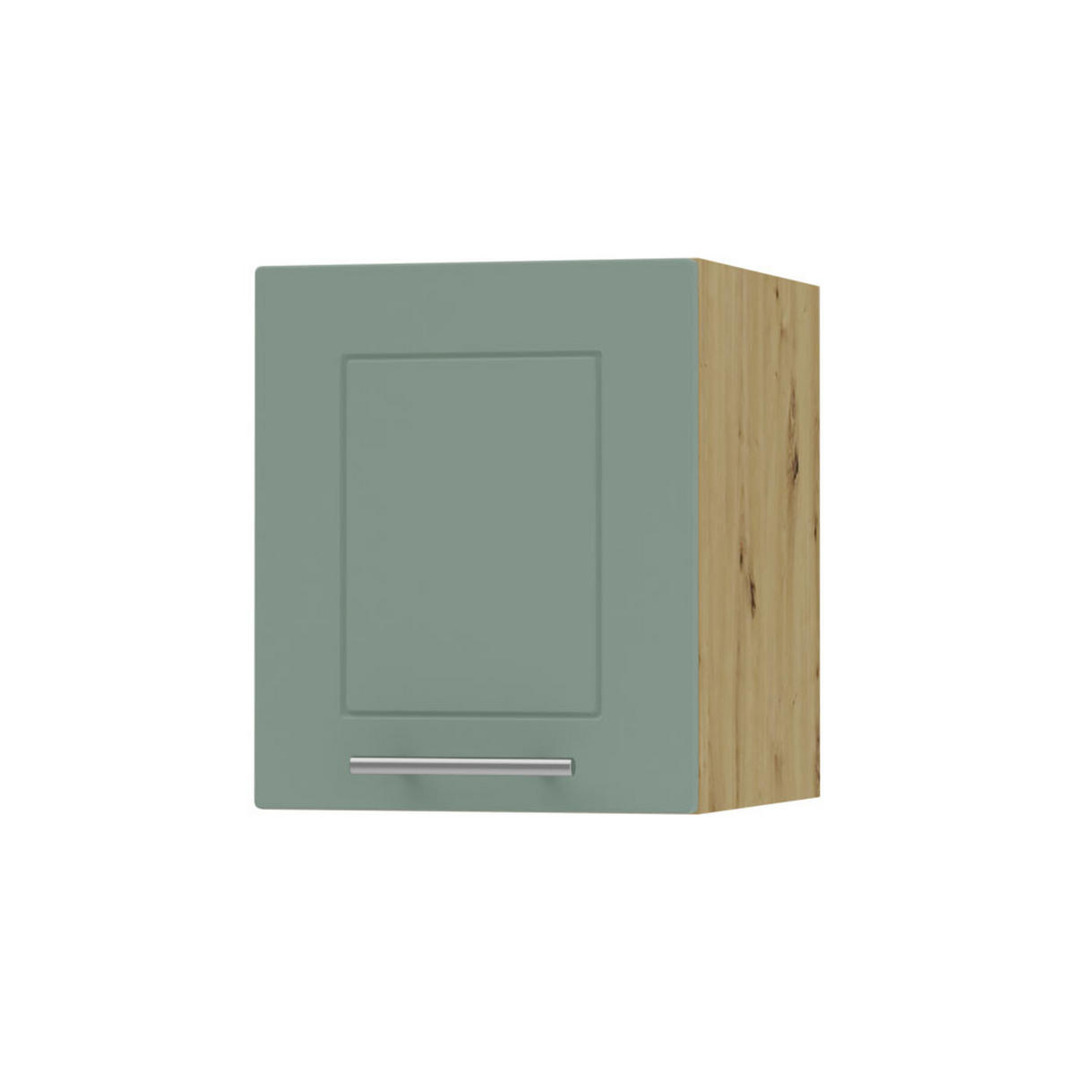 KLAPPHÄNGESCHRANK Kvantum W4B/30 Mint Matt / Eiche Artisan Matt 30 / 32,5 / 36cm - Eiche Artisan/Mintgrün, Holz/Holzwerkstoff (30/36/32.5cm) - Feldmann-Wohnen
