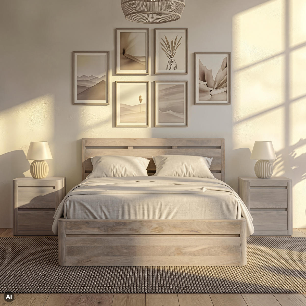 BETT Massivholz Mango 140 x 200 x 90 weiß TORONTO #362 - Weiß, Holz (140/200cm) - Massivmoebel24