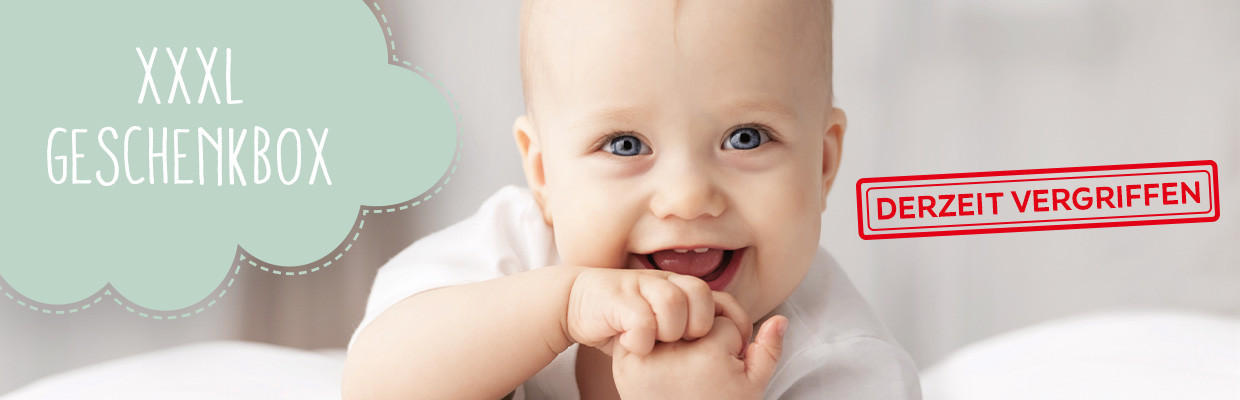 Baby Geschenkbox zur Schwangerschaft - derzeit vergriffen