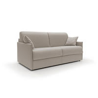 SCHLAFSOFA Evans - Creme, Textil (149/90/96cm) - Divani.store