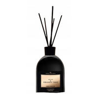 DUFTDIFFUSOR Argan und Orange – 250 ml - Schwarz, Glas/Holz (0.1/0.1/20cm) - Matkam Möbel