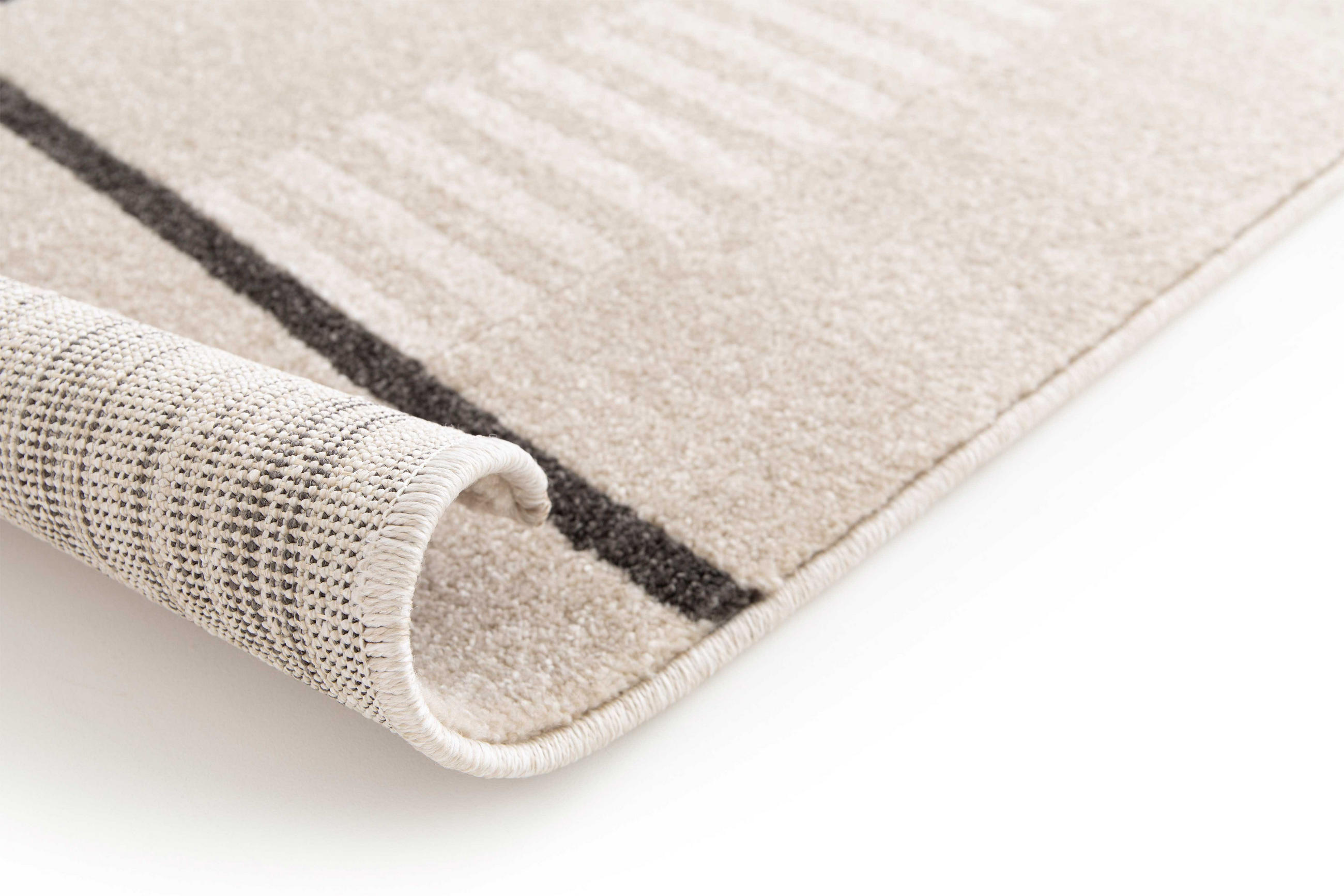 WEBTEPPICH Beige Domus 120/170 cm - Beige, Naturmaterialien/Textil (120/170cm) - Atticgo
