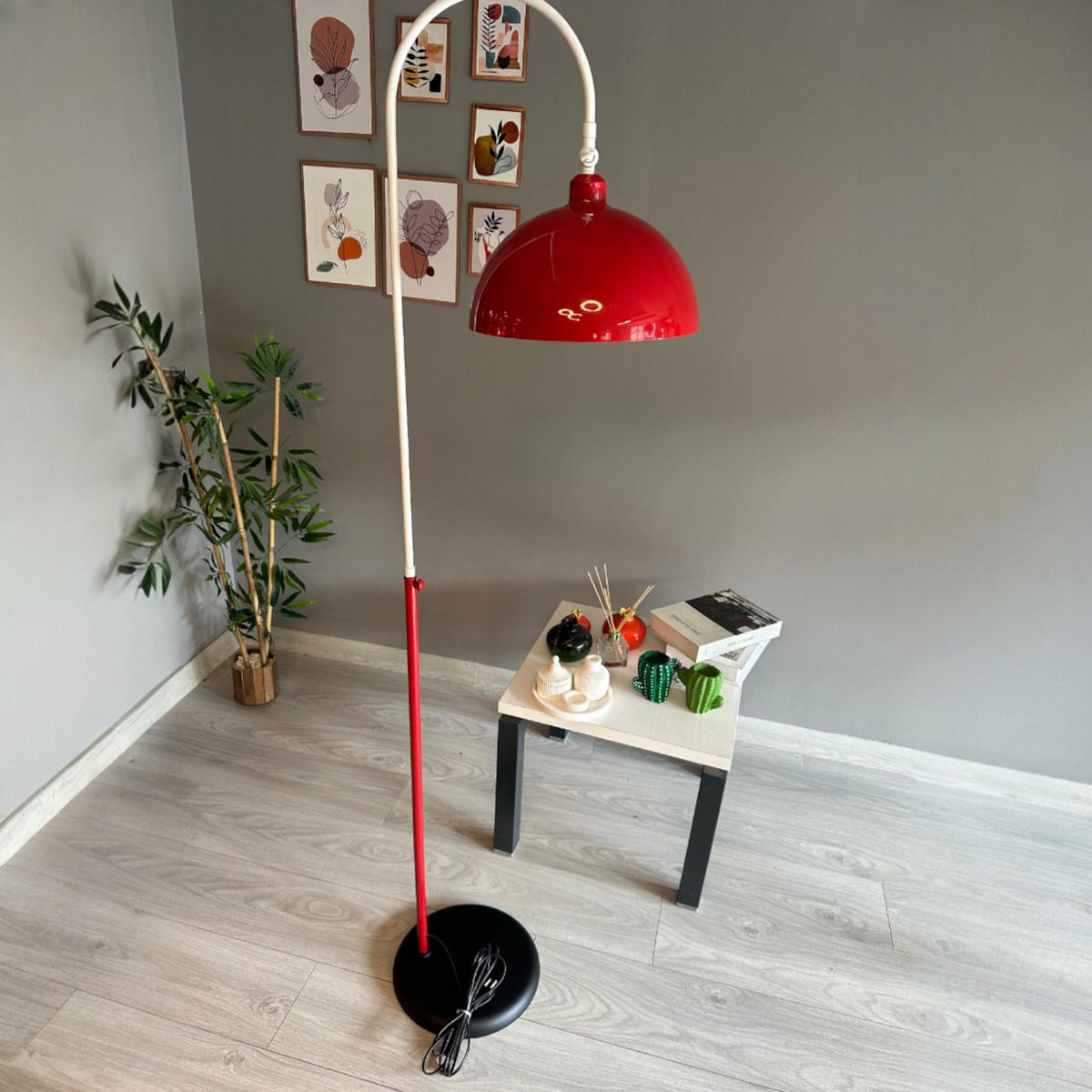 STEHLAMPE Legend - Multicolor, Metall (37/37/172cm) - Bamyum