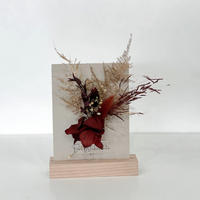 WEIHNACHTSKARTEN mit Trockenblumen - Frohe Weihnachten - Frohe Weihnachten / gold - Naturfarben, Naturmaterialien (10.5/14.8cm) - Lykke & You
