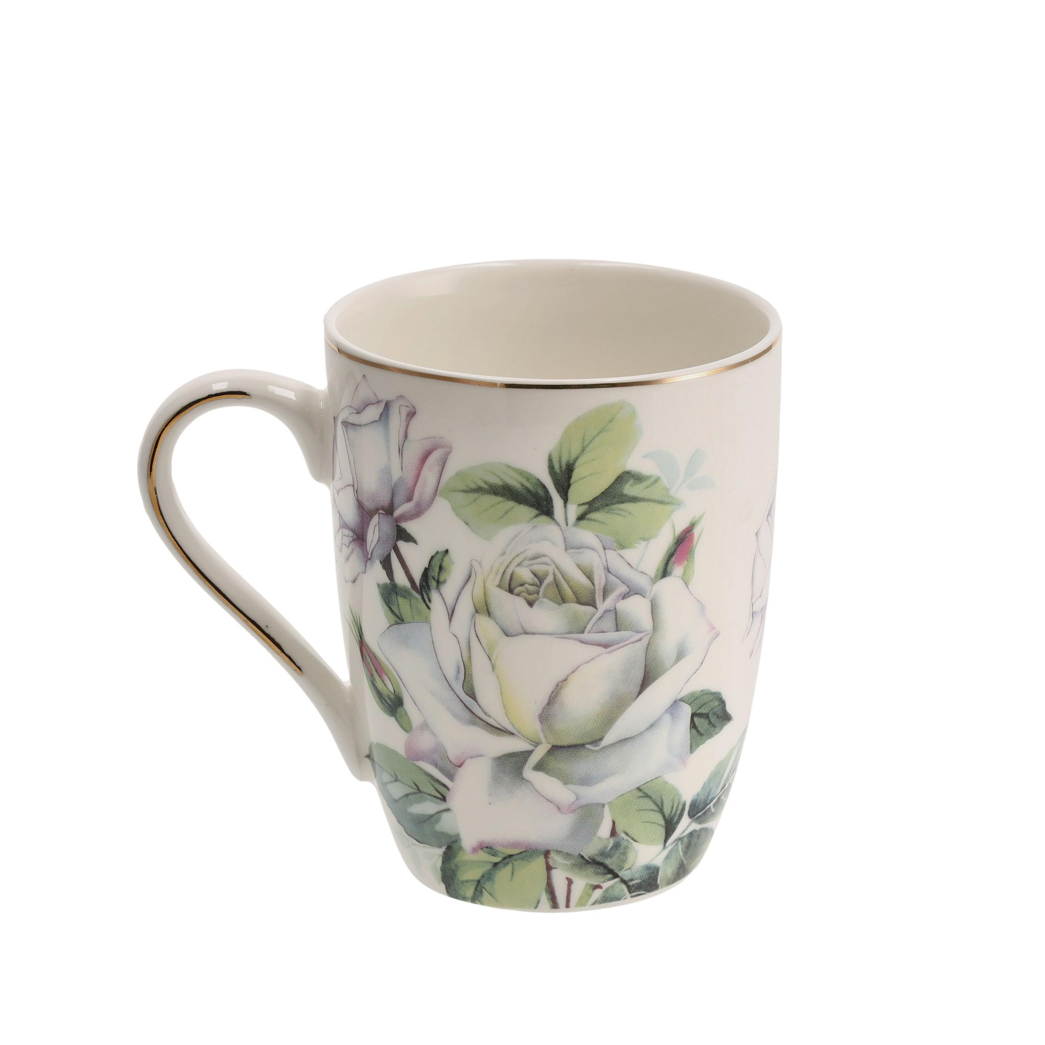 BECHER Arrosa - Weiß, Keramik (0.33L) - home&you