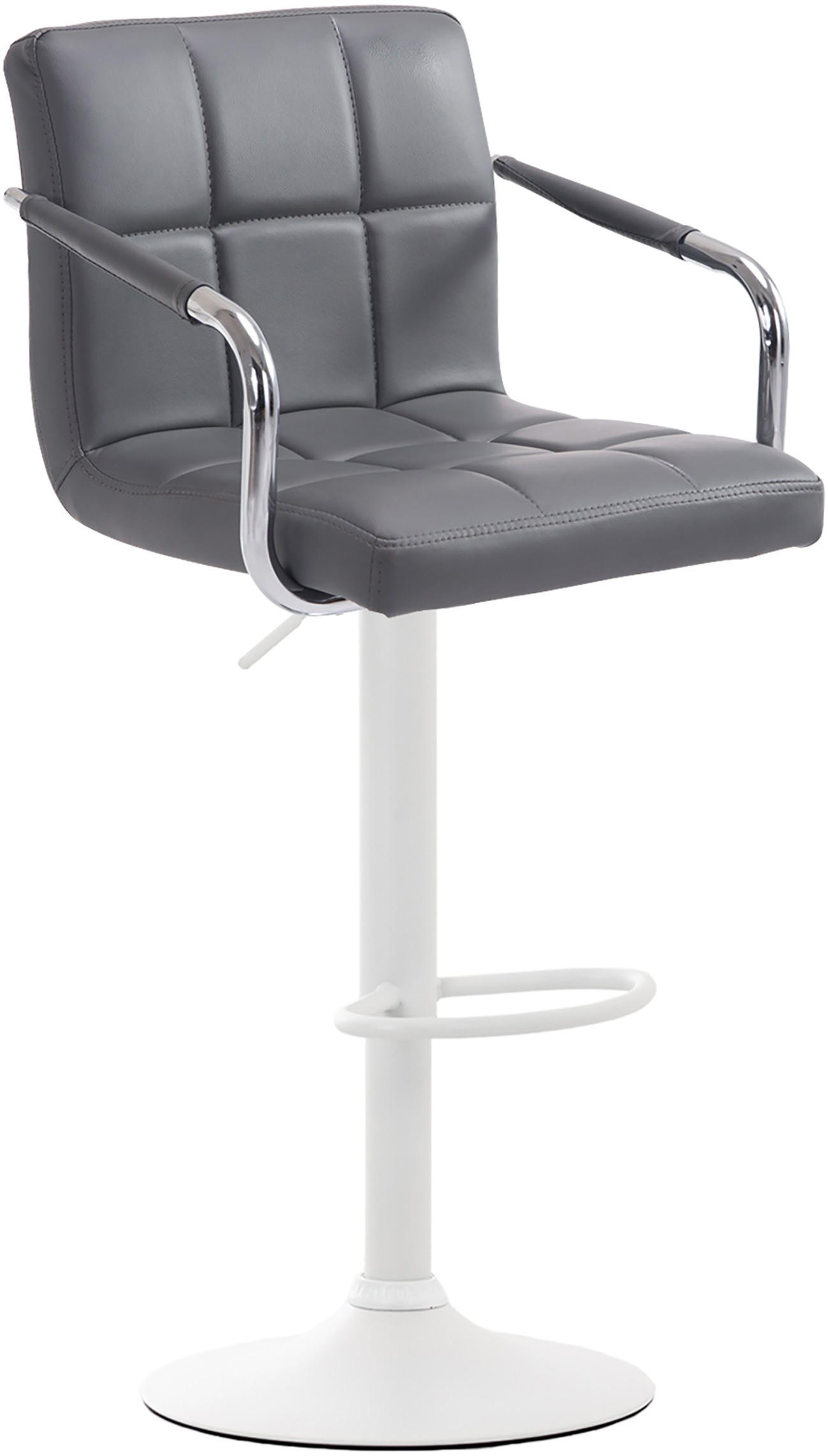 furnicato Barhocker Grau 54x91x46 cm