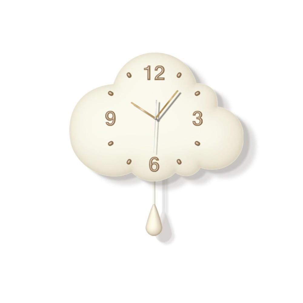 WANDUHR, Acrylmaterial, 33 x 35 cm, EU-Stecker - Weiß, Kunststoff (35/6/33cm) - Weltevree