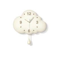 WANDUHR, Acrylmaterial, 33 x 35 cm, EU-Stecker - Weiß, Kunststoff (35/6/33cm) - Weltevree