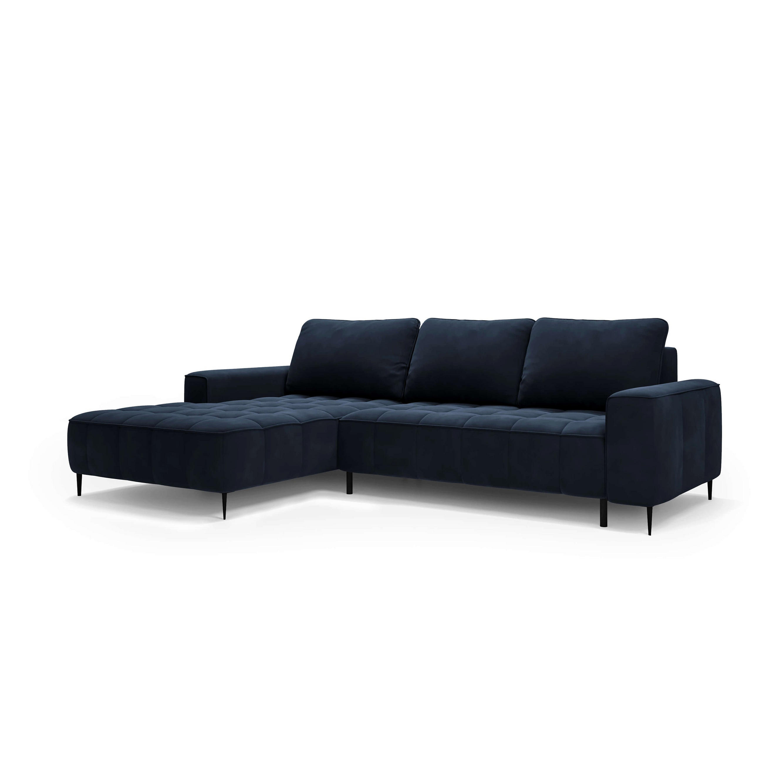 Pillovely Ecksofa Mehrfarbig 280x90x166 cm