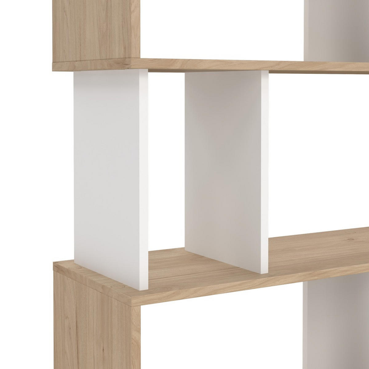 REGAL, Maze, Nussbaum, Holzwerkstoff, 80 x 30 x 174 cm - Nussbaumfarben, Holzwerkstoff (80/174/30cm) - ebuy24