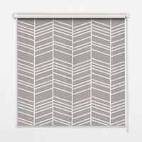 VNÚTORNÁ roleta - okenná roleta - roleta - 60x140 cm - Biele jedle - biela, plast (60/140/0.5cm) - TULUP