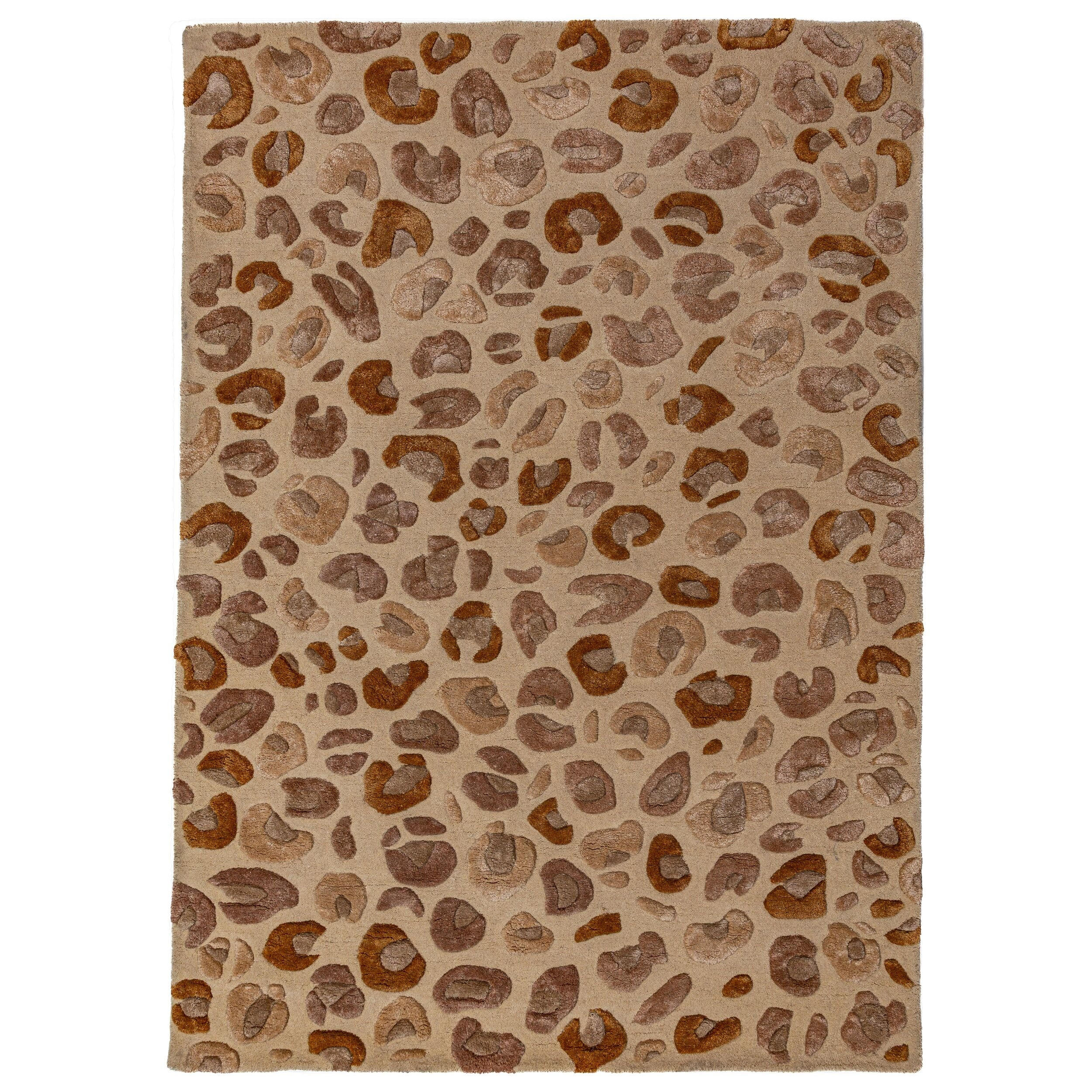 KURZFLORTEPPICH SABLE, mit Tier-Motiv, Natur, 200 x 300 cm - Beige, Textil (200/300cm) - KADIMA DESIGN