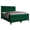 BOXBETT Fava - Grün, Holz/Textil (180/200cm) - MIRJAN24