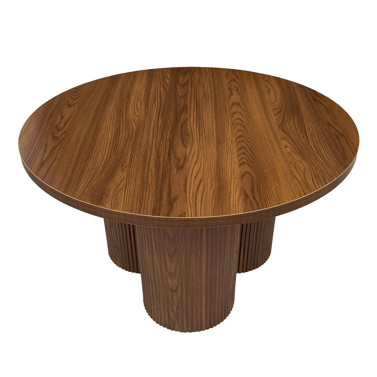 COUCHTISCH, helles Holzeffekt - Beige, Holz (80/80/45cm) - Oviala