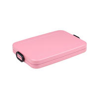 LUNCHBOX Take a Break Flat Nordic Pink 800 ml - Rosa, Kunststoff (17/3.3/25.5cm) - Mepal
