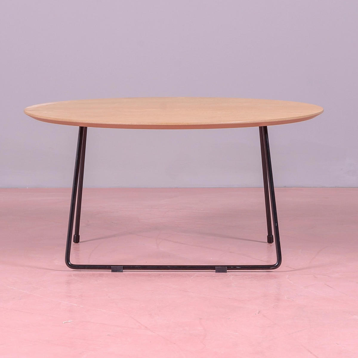 COUCHTISCH Rund Eichefarben 55/49/41 cm - Eichefarben, Holz (55/49/41cm) - Nest Dream